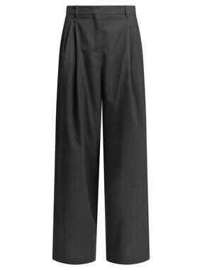 Max Mara S Tailored Wool Pants Tag Size 44 Women